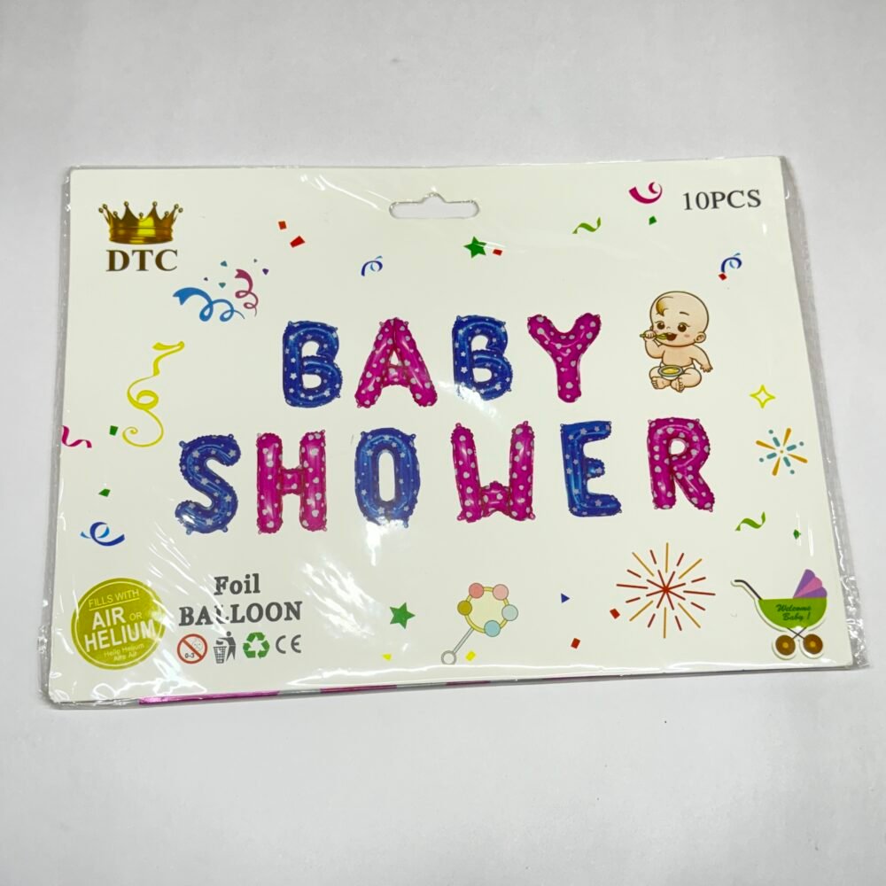 Baby Shower Balloon - Multicolour