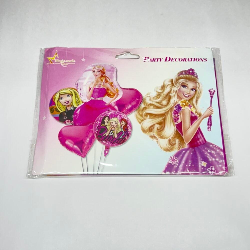 Themes 5 Piece Foil Balloon - Princess