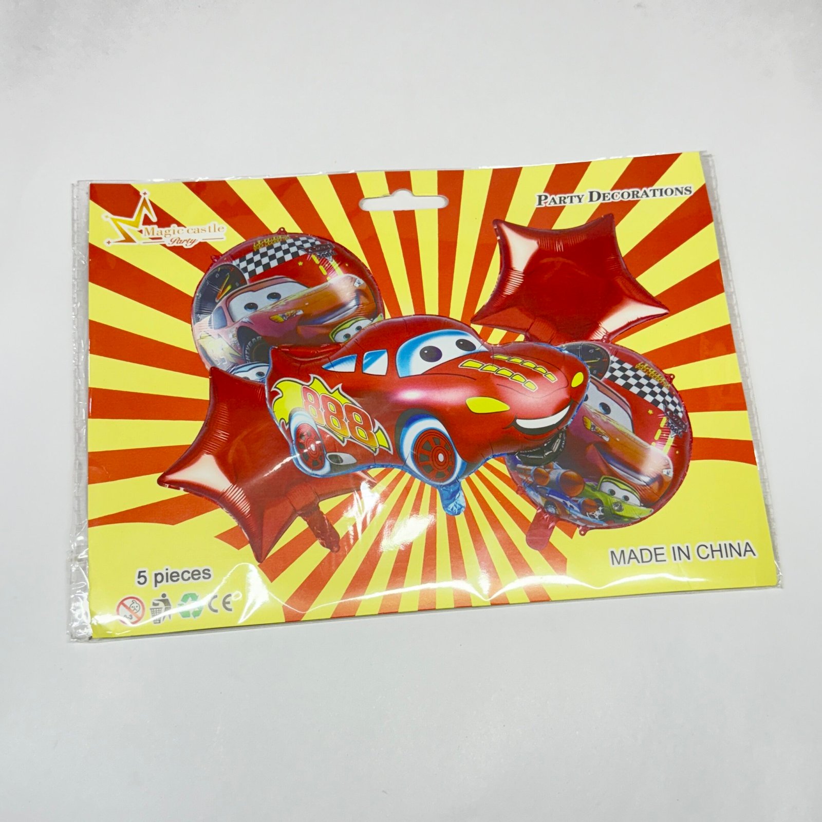 Themes 5 Piece Foil Balloon - Image 6