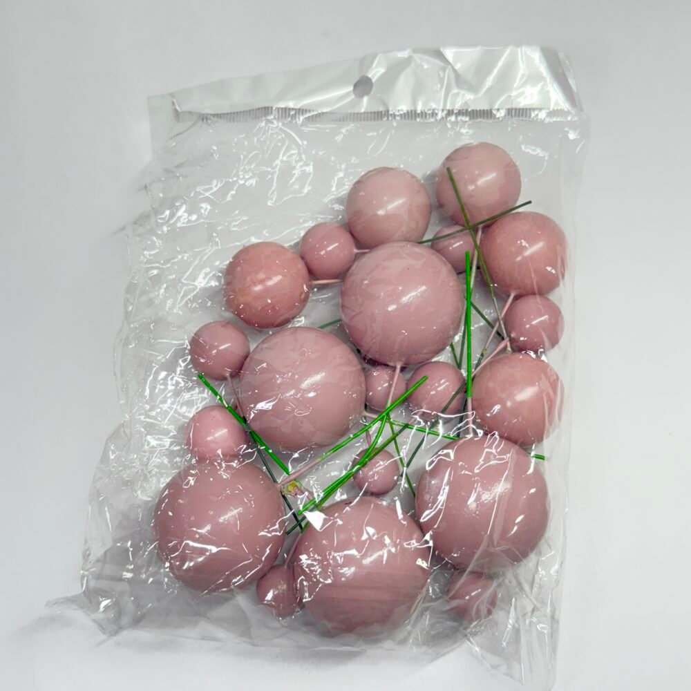 Faux Balls Pack of 20 - Pink