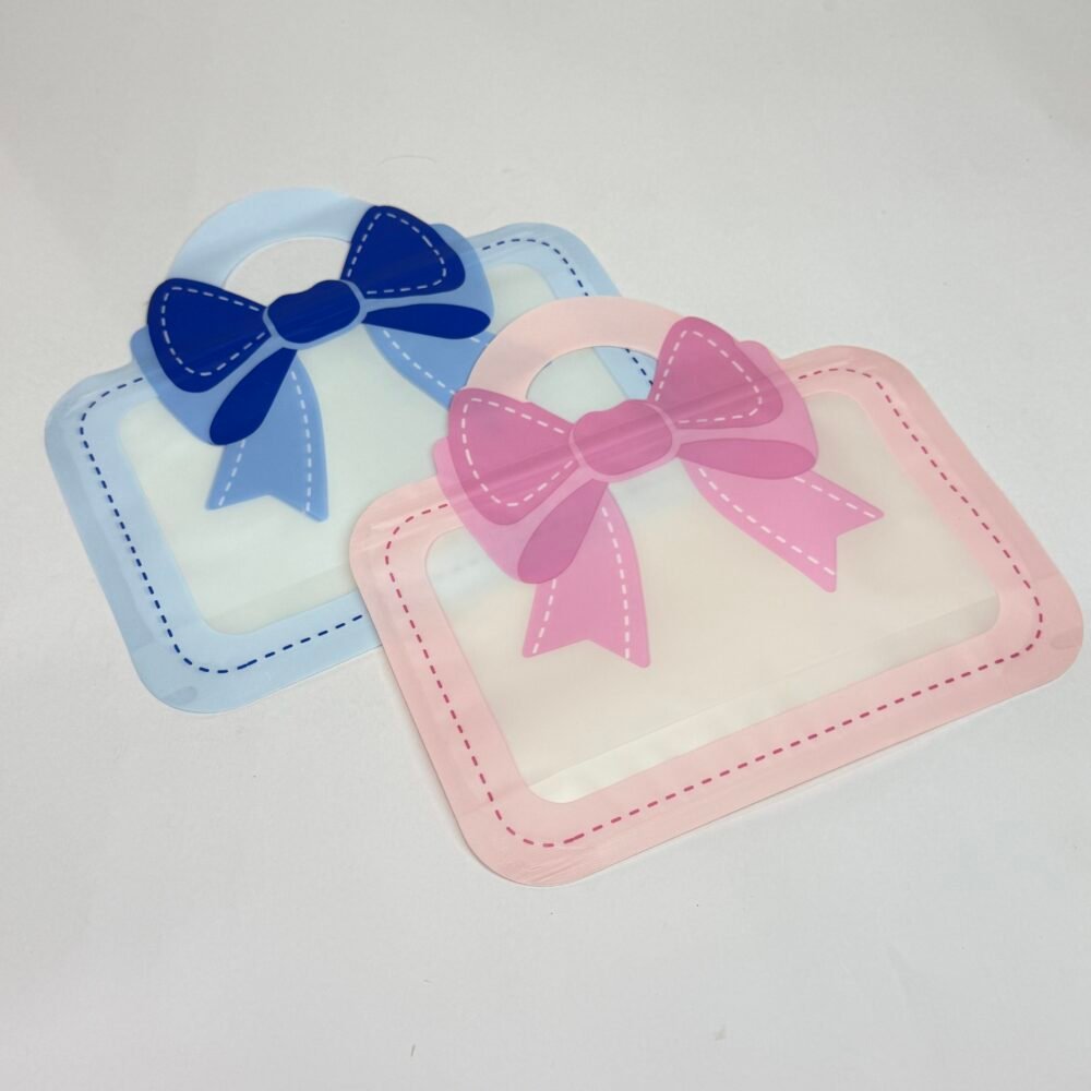 Zip lock Pouch - Ribbon Bow