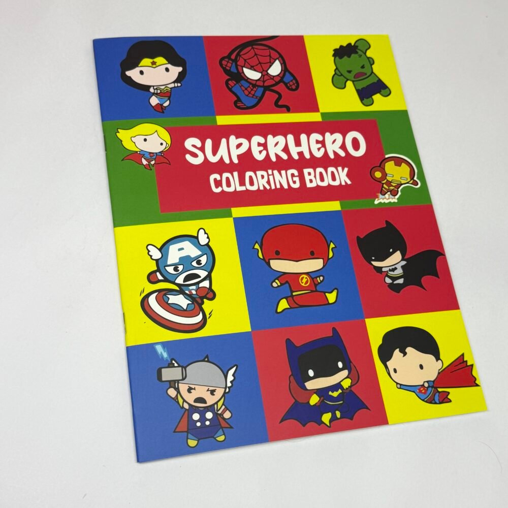 Colouring Book - Superhero