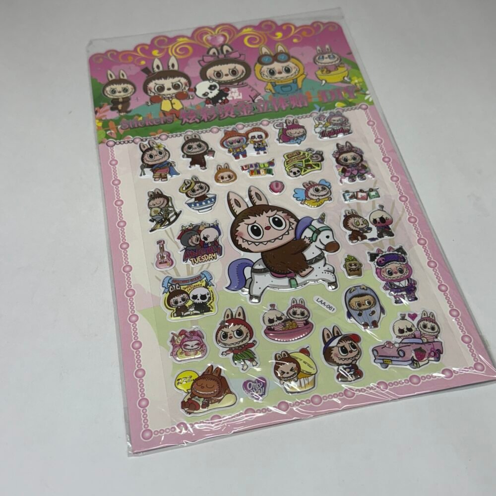 3D Stickers - Labubu