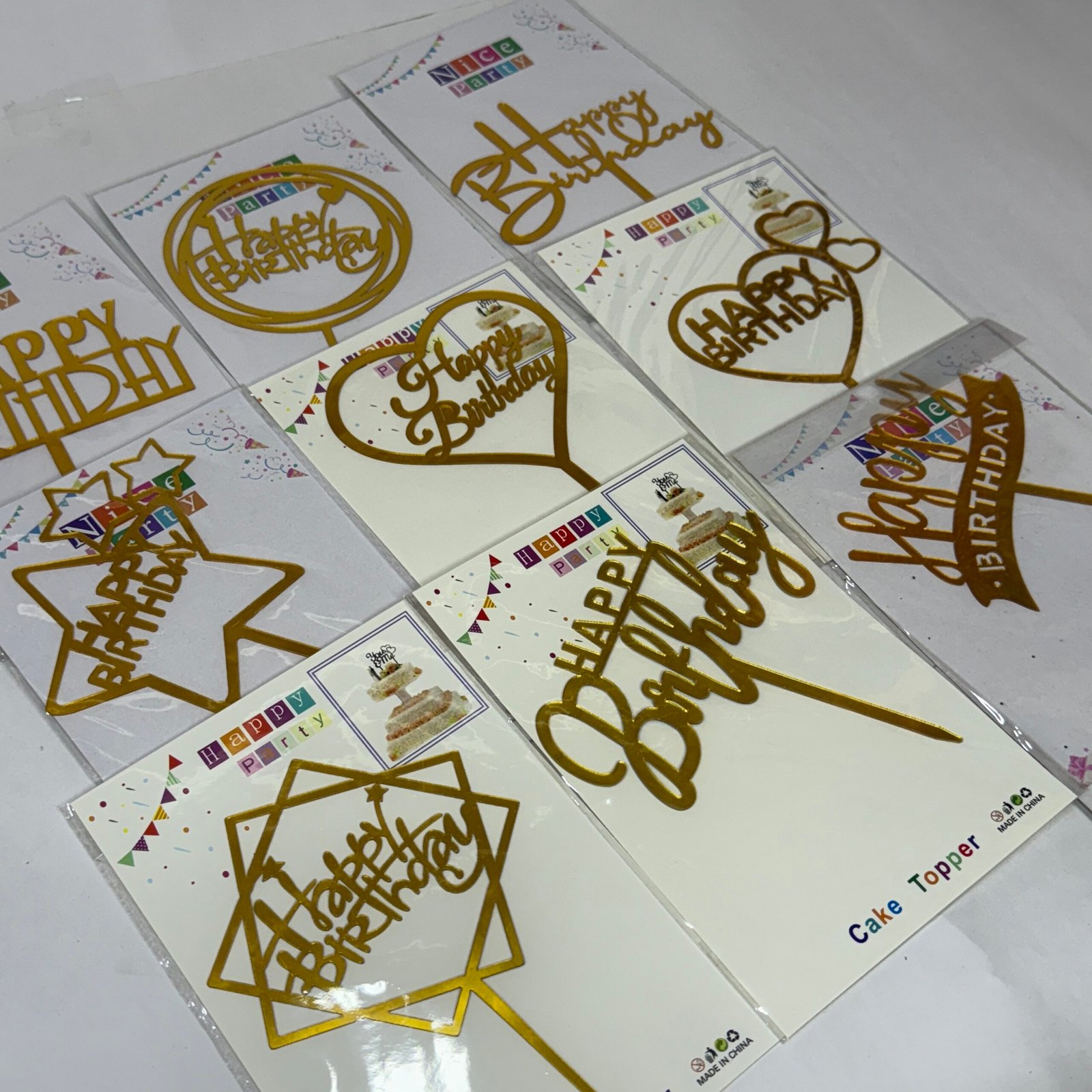 Happy Birthday Topper (Assorted) - Image 5