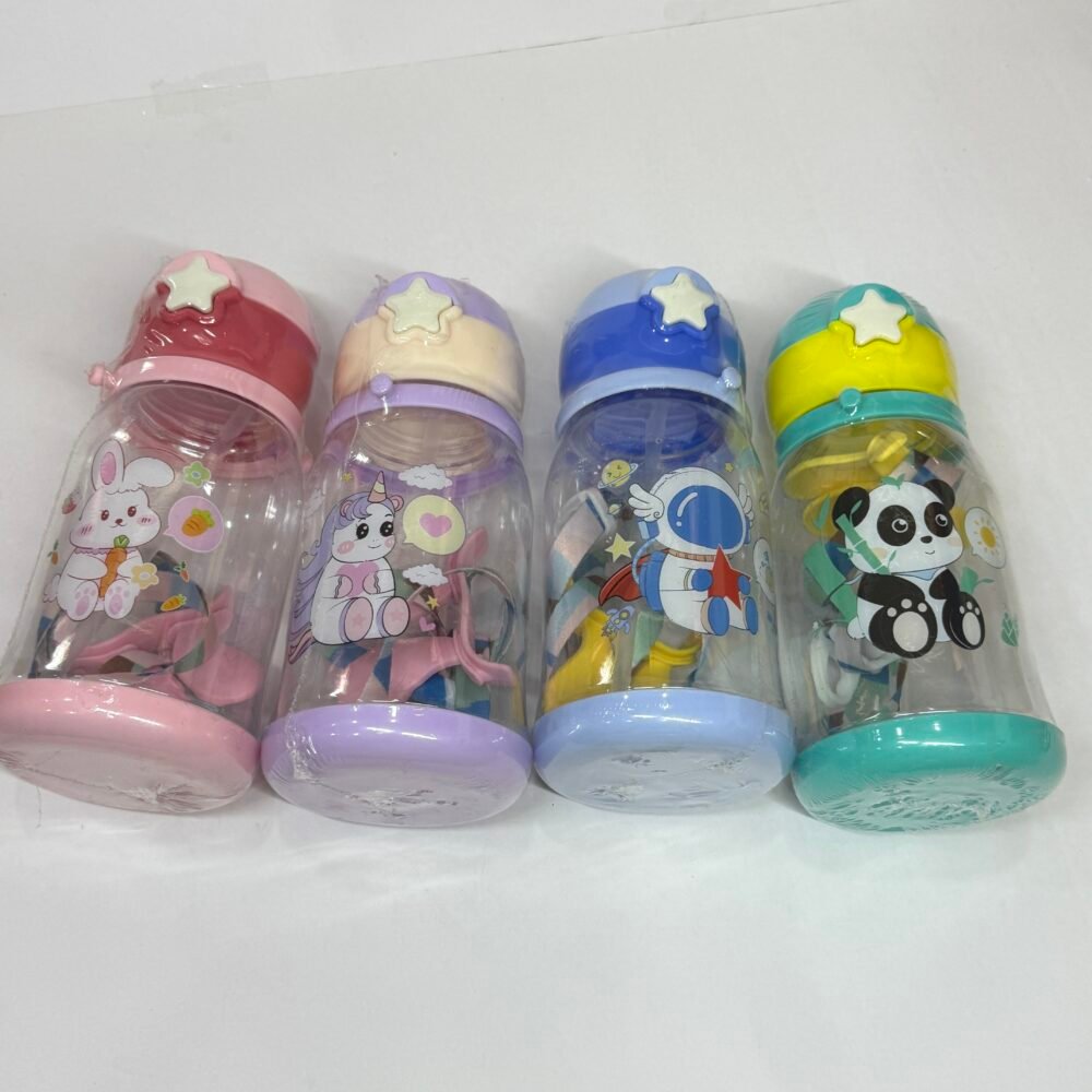 Animal Sipper Bottle (450ml) - Pink