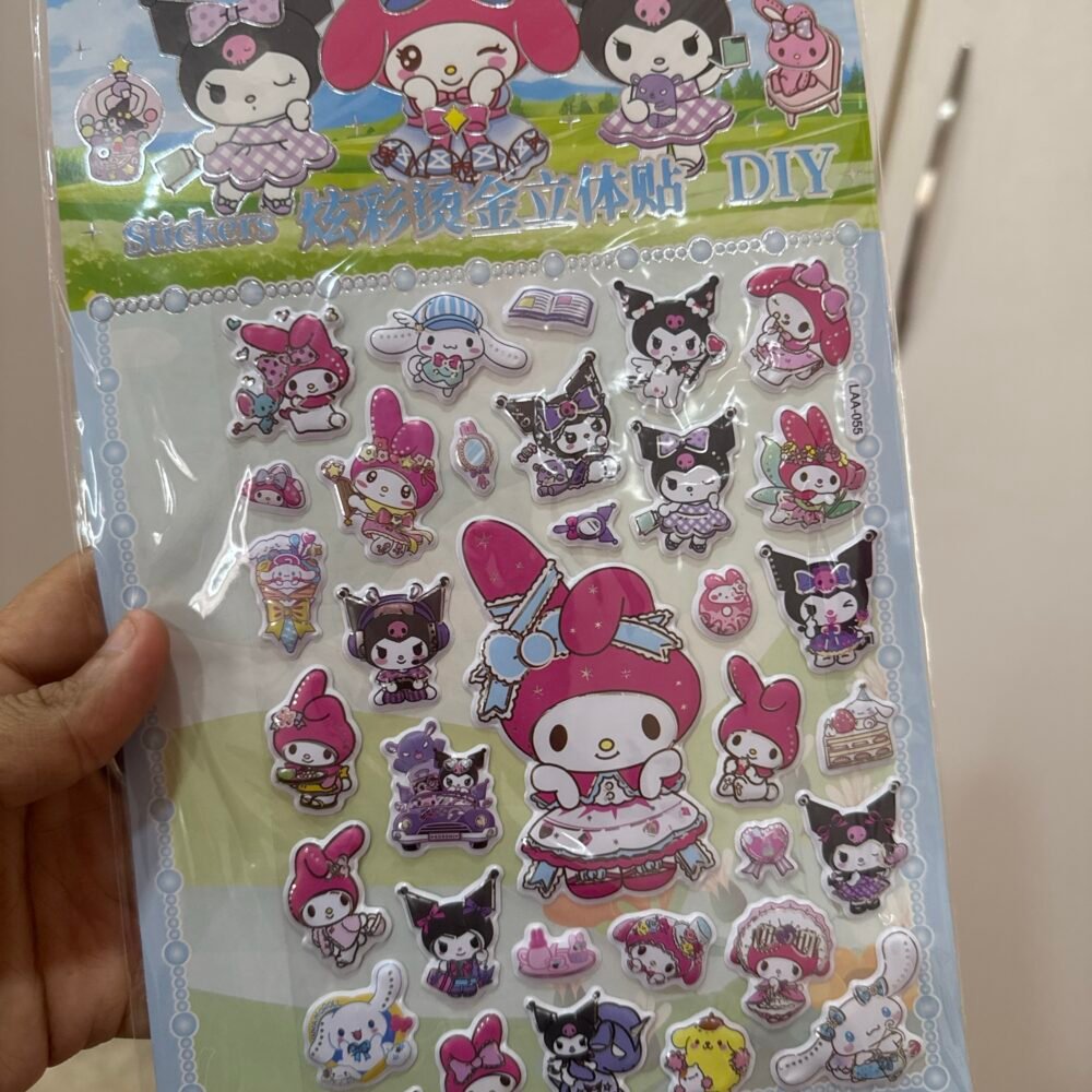 3D Stickers - Kitty