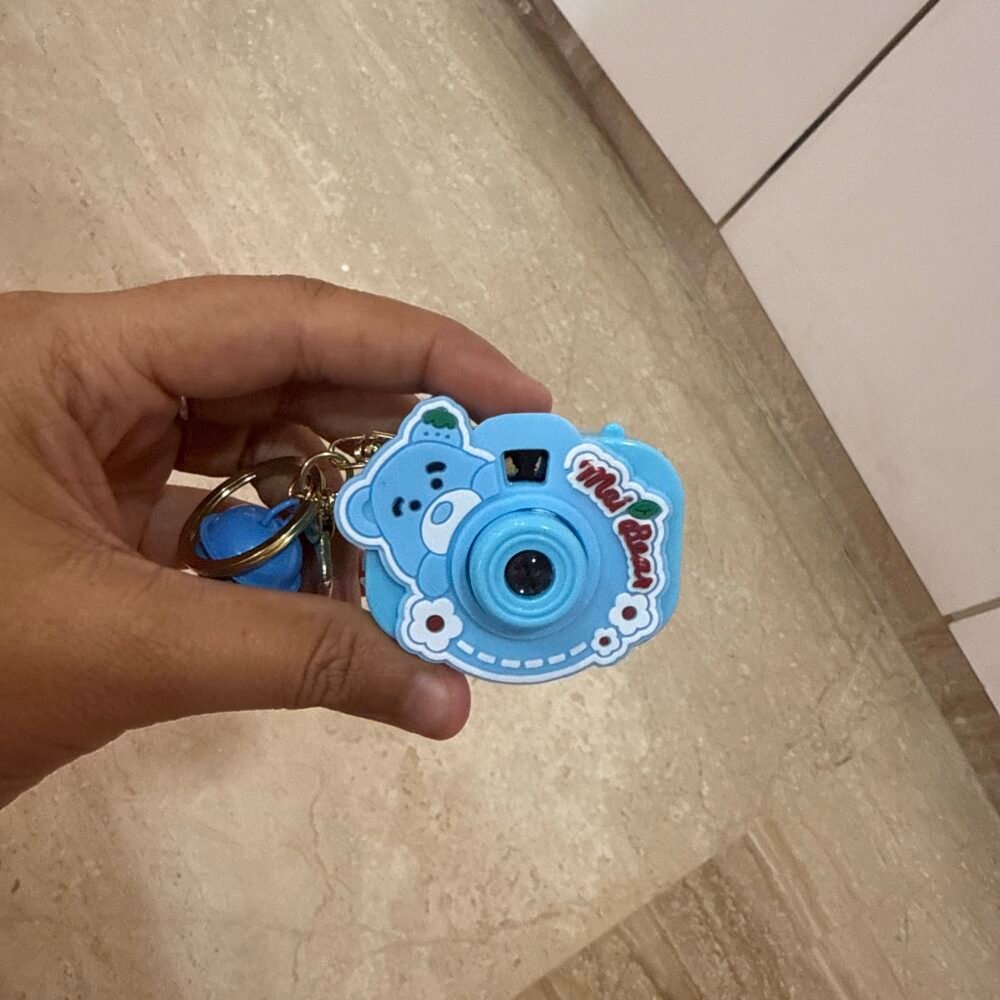 Projector Camera Keychain - Blue