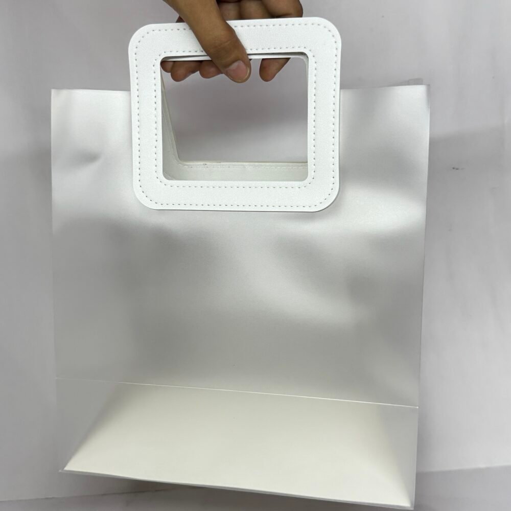 PVC Hamper Bag Big Size - White