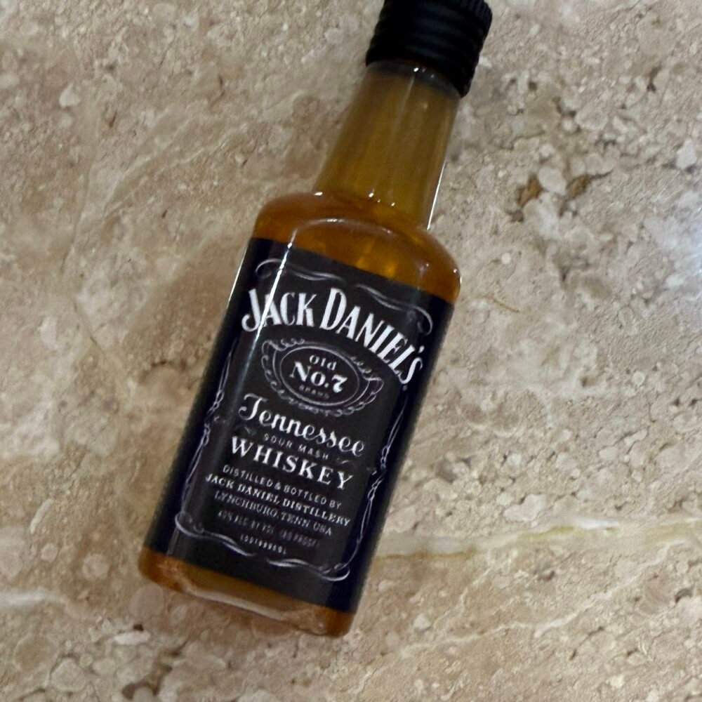 Liquor cake topper (not original) - Brown