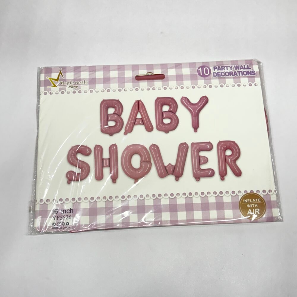 Baby Shower Balloon - Pink