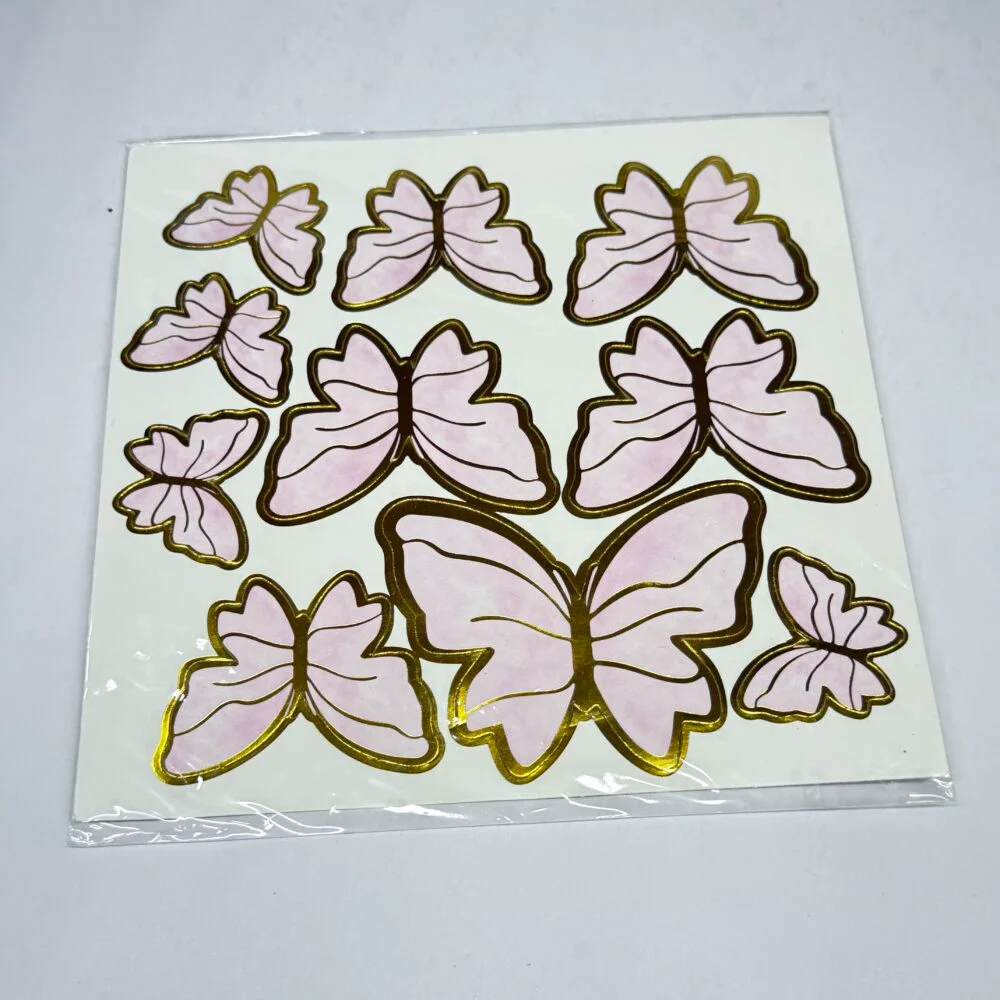 Butterfly Cake Topper 10pcs - Pink