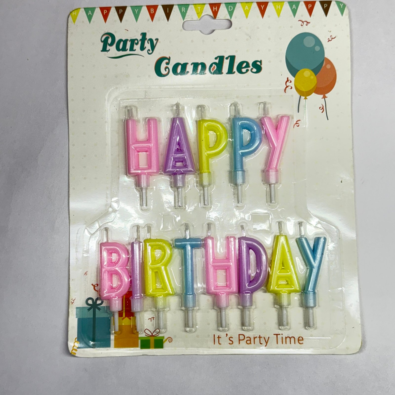 HBD Alphabet Candle