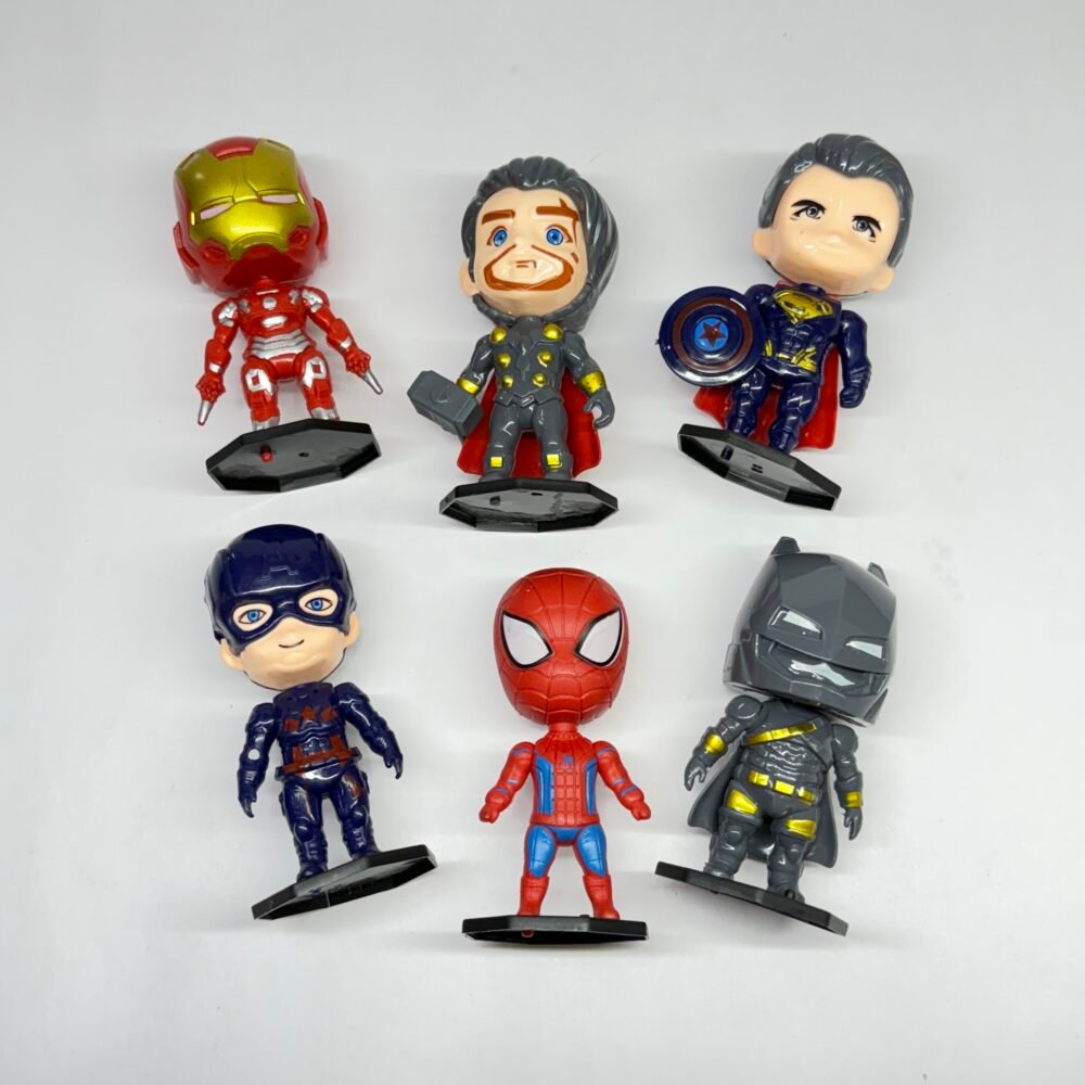 Cake Topper - Marvel set of 6