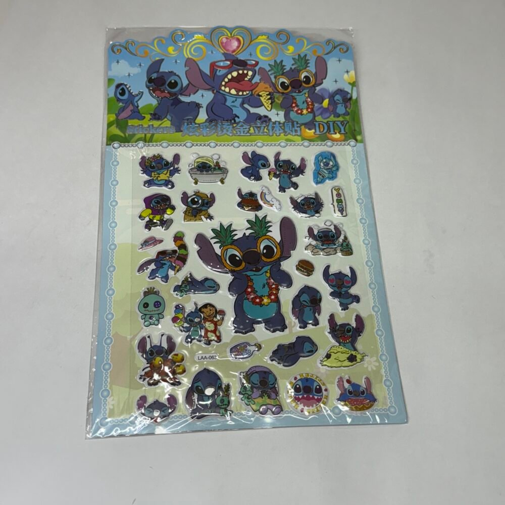 3D Stickers - Lilo & Stitch