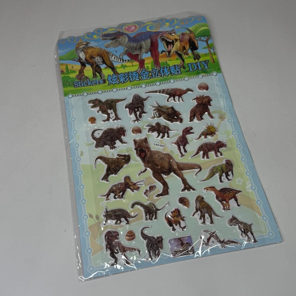 3D Stickers - Dinosaur