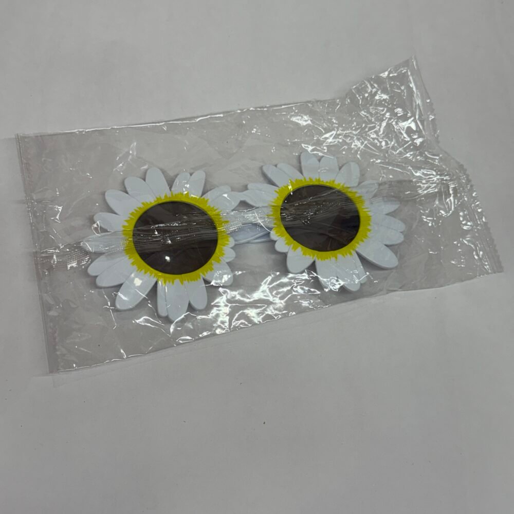 Party Goggles - White-flower