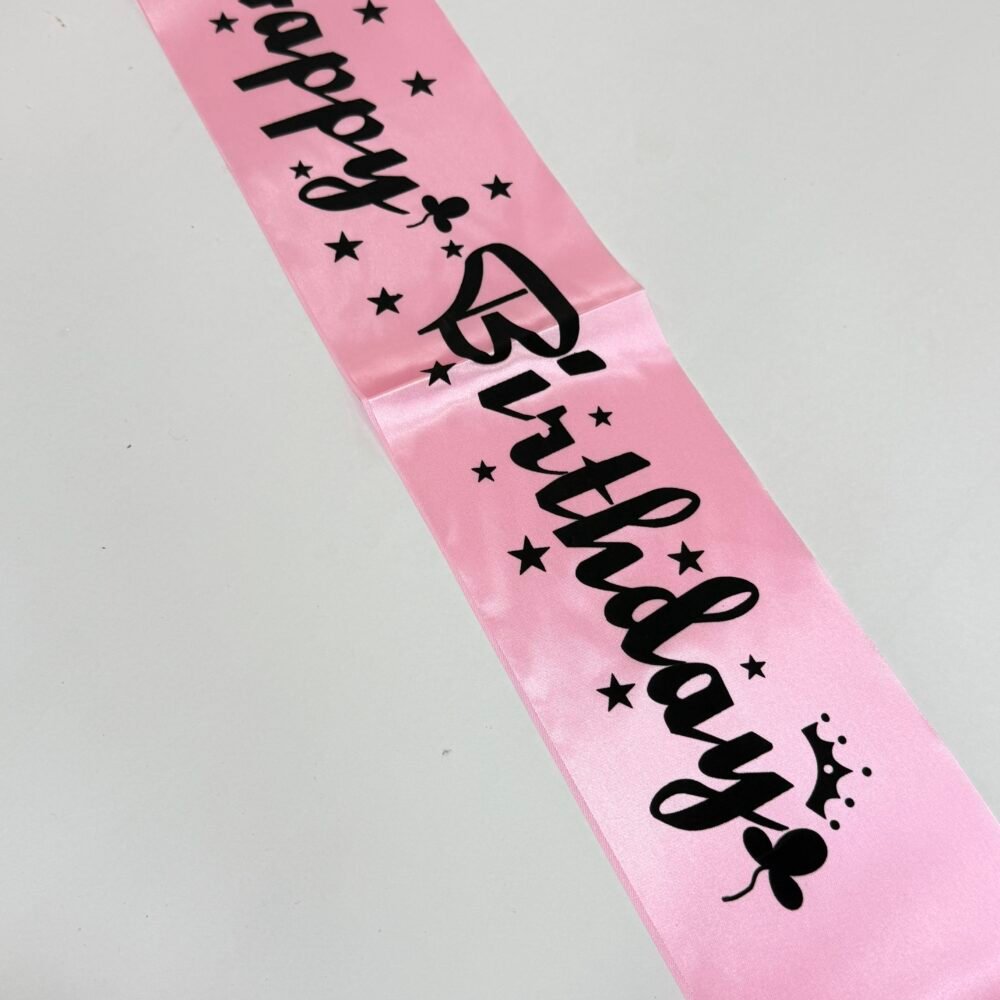 Party Sash - Happy Birthday