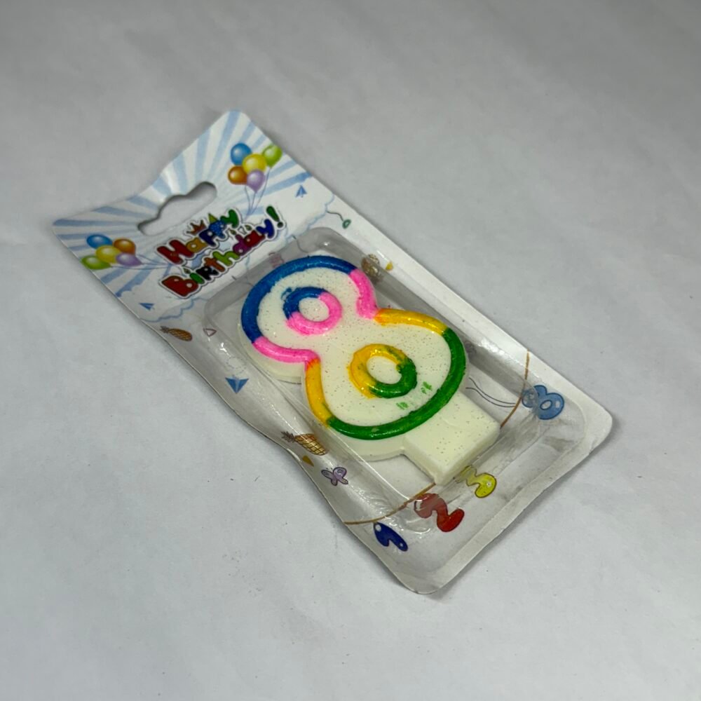 Number Candles - 8