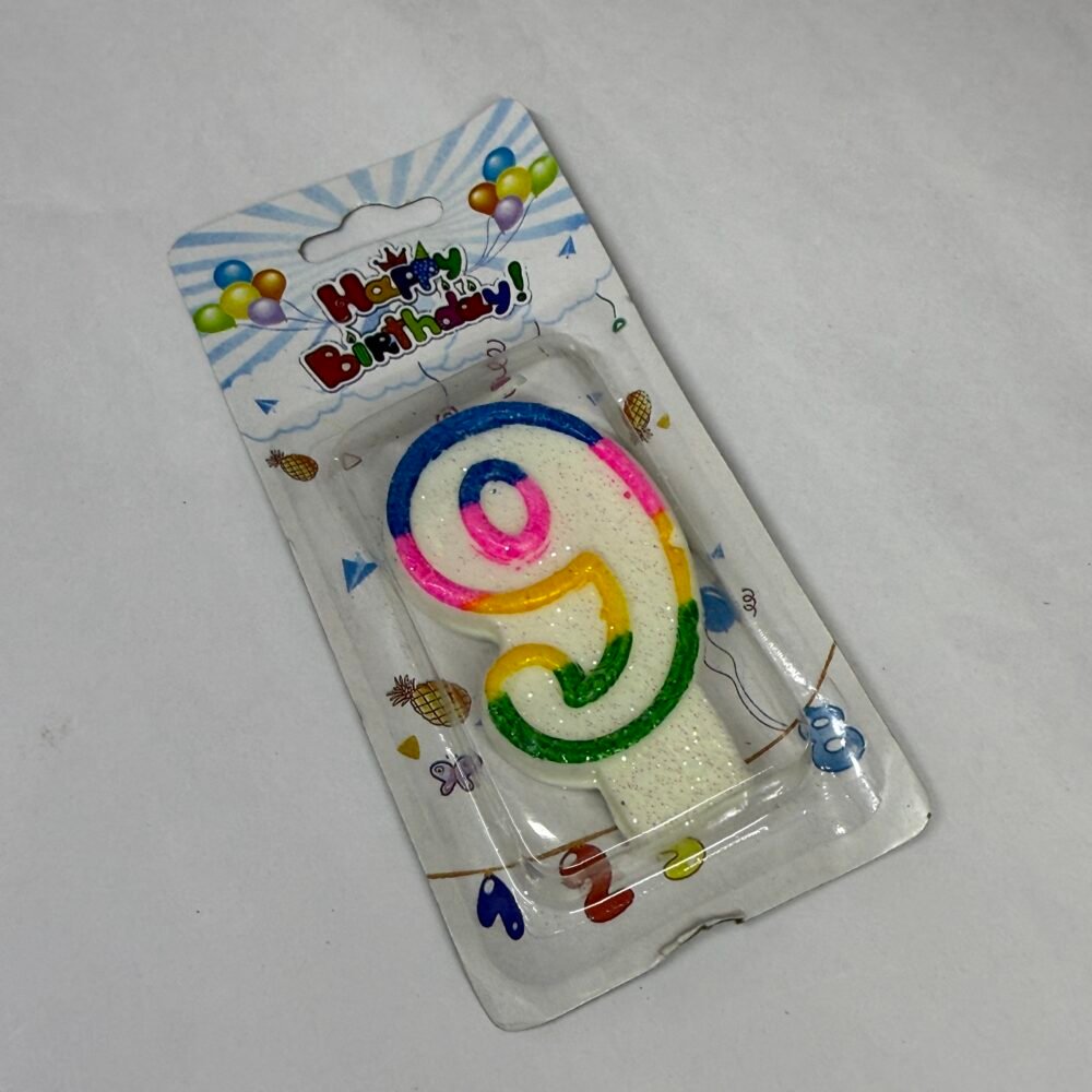 Number Candles - 9