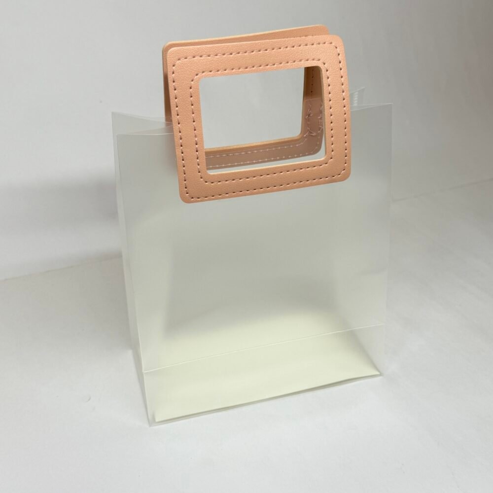PVC Hamper Bag Small Size - Beige