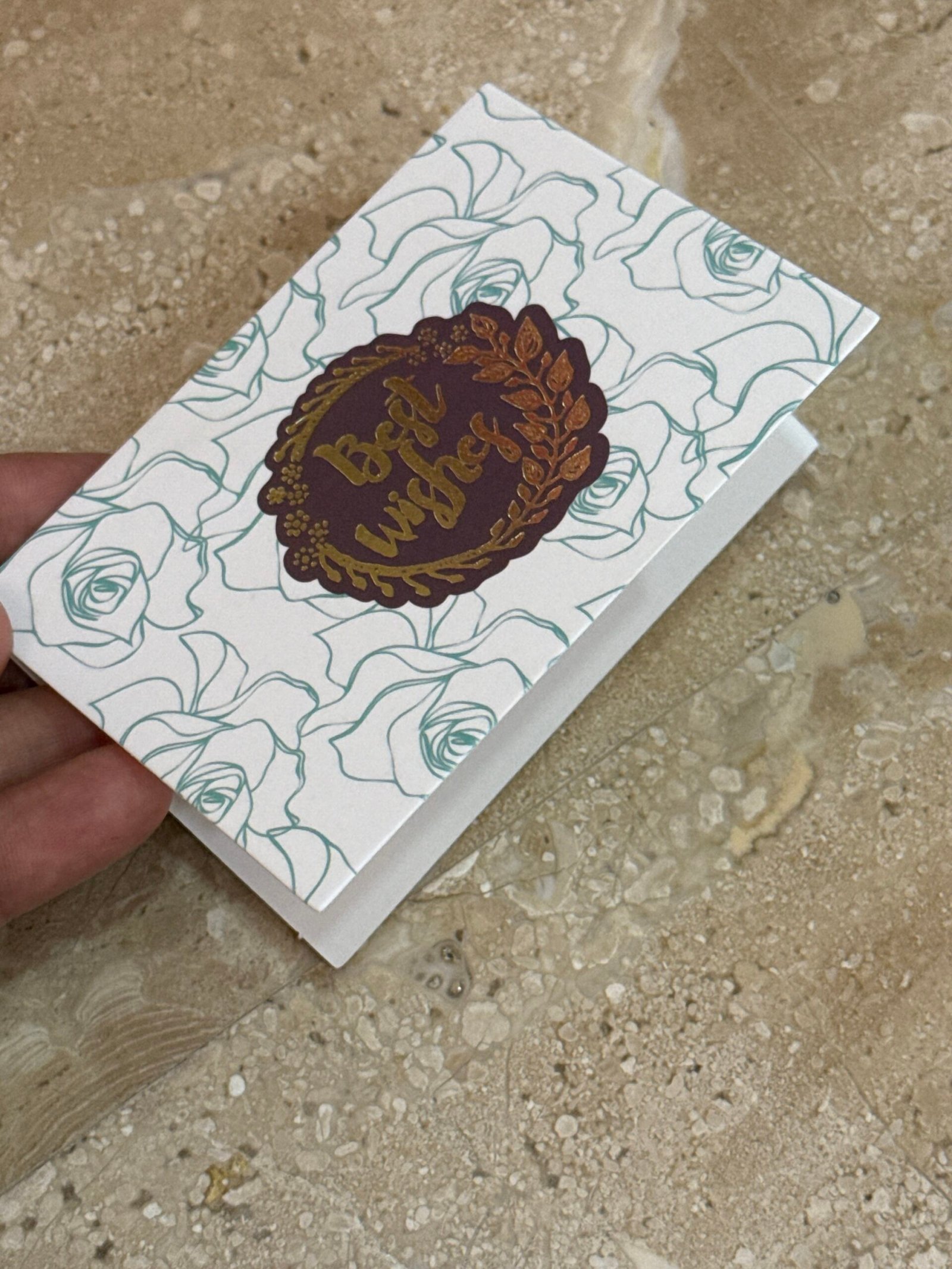 Best wishes greeting card - Image 2